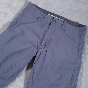 Western Rise Diversion Travel Pant Mens 30 Blue Performance Lightweight Outdoor